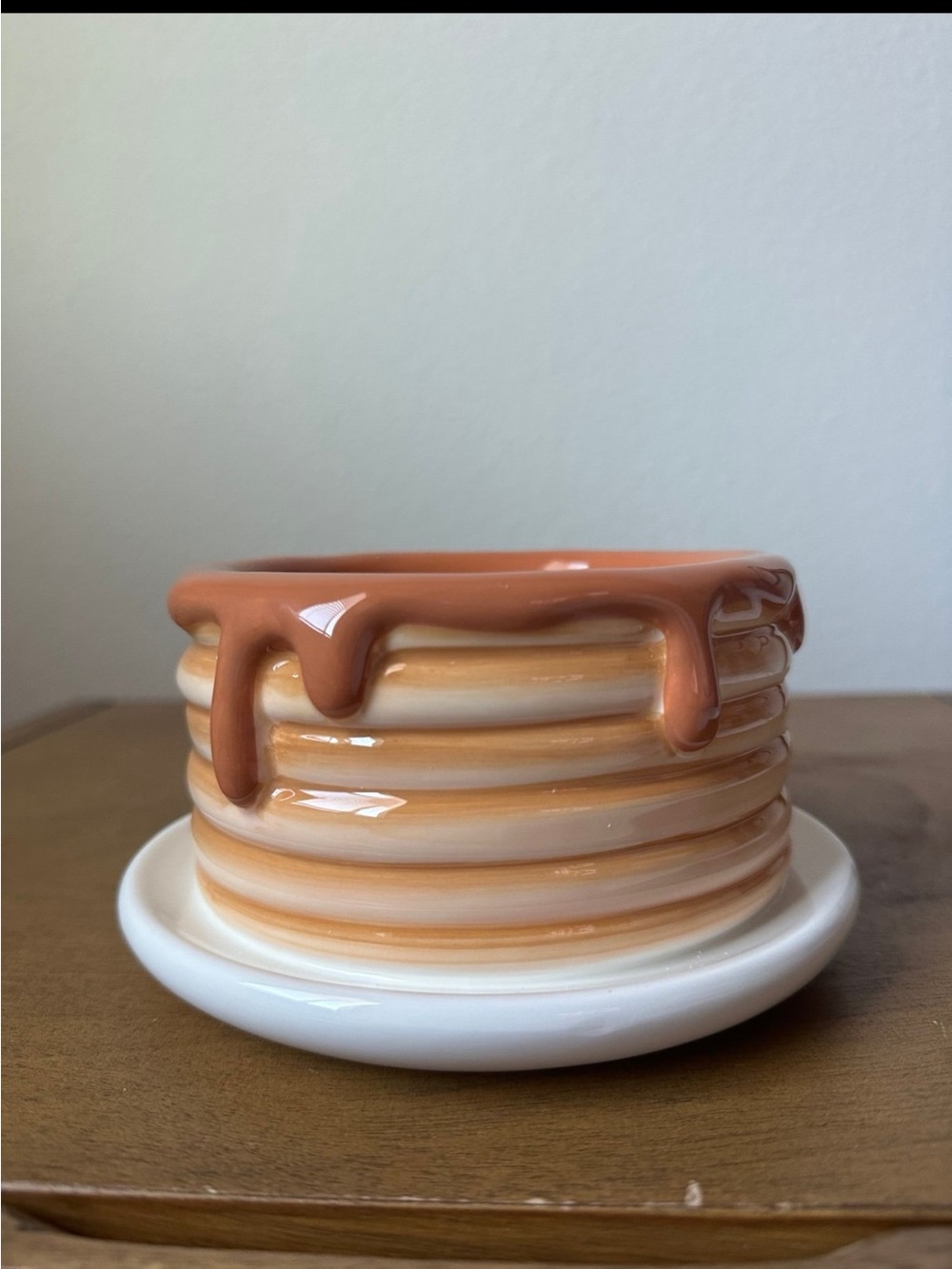 NIB Bath & Body Works PANCAKE candle holder